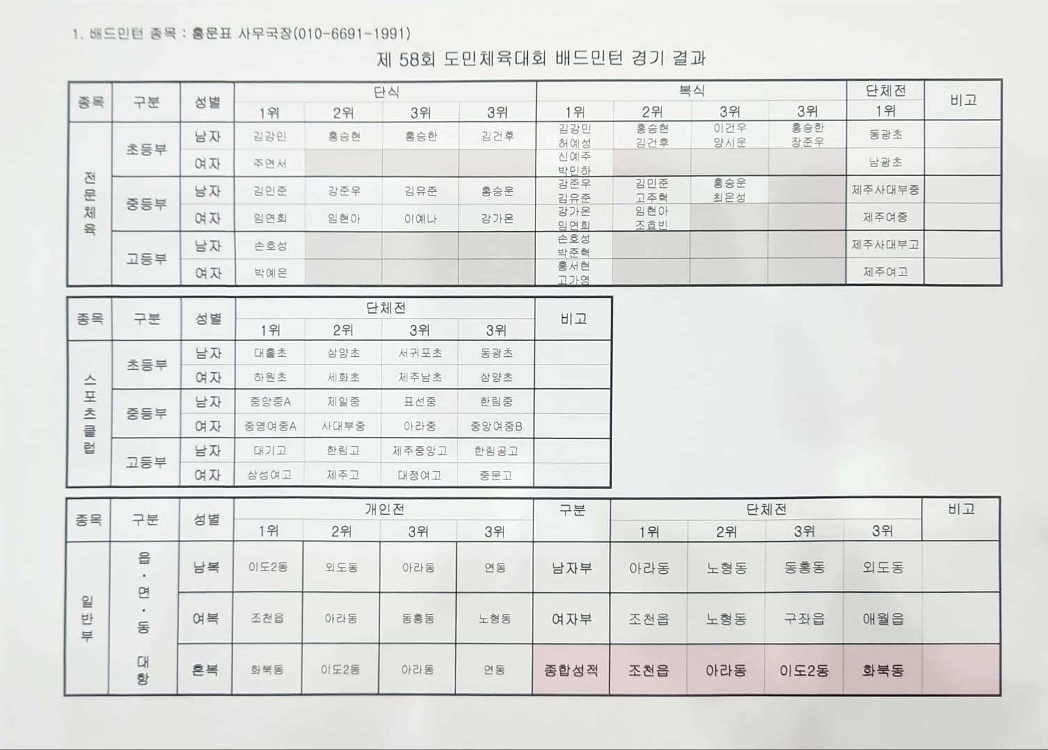 배드민턴