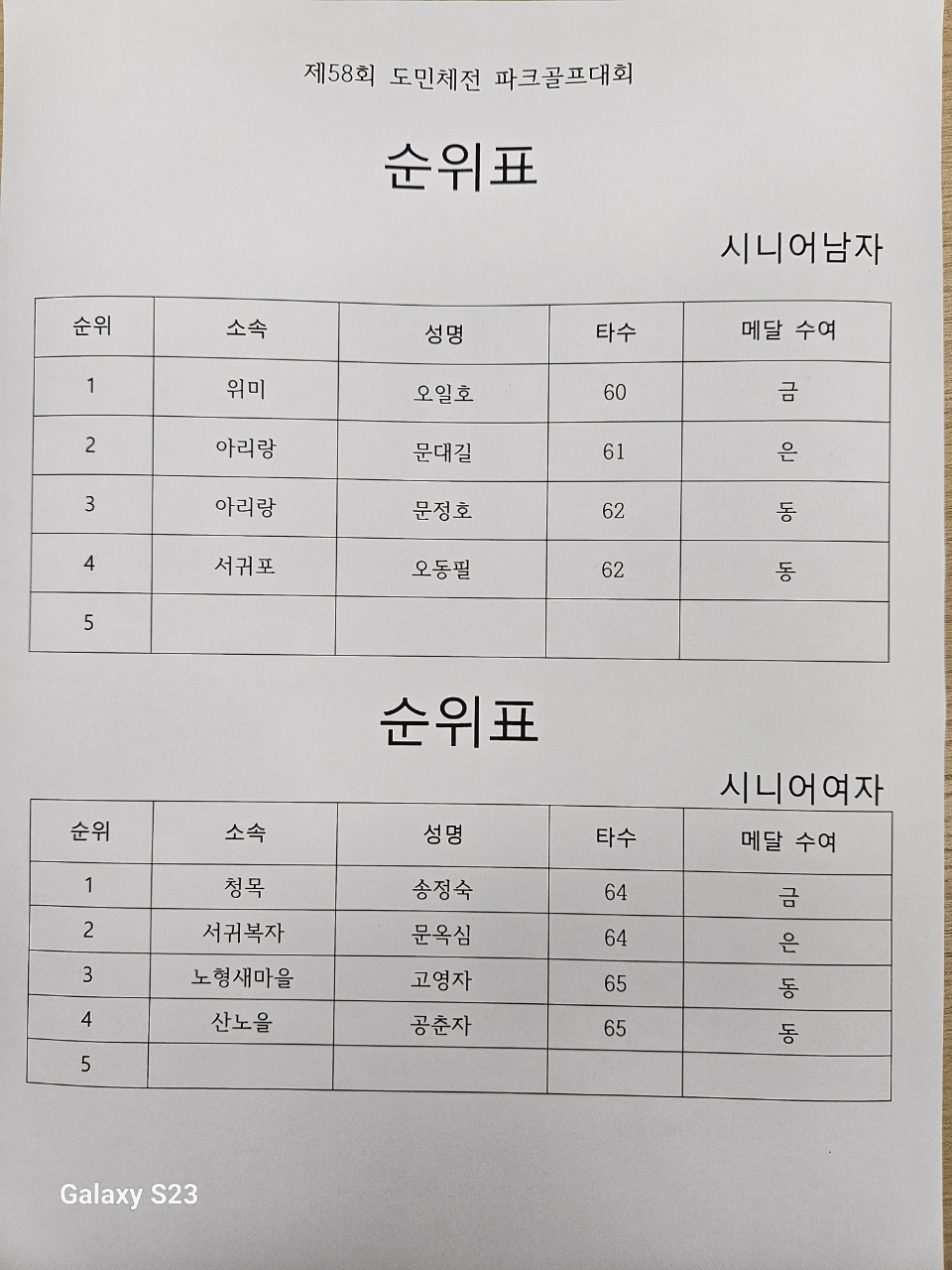 파크골프