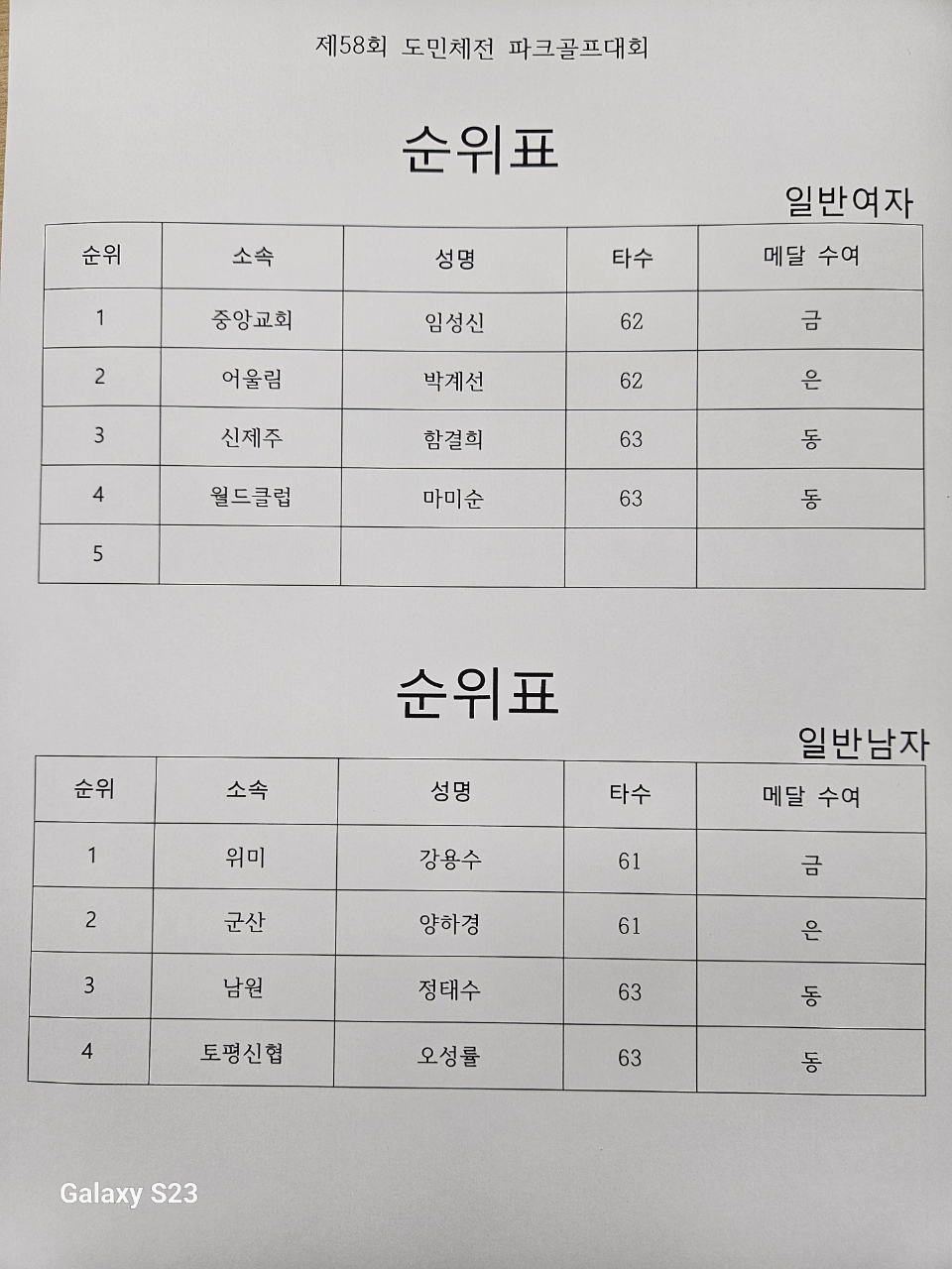 파크골프
