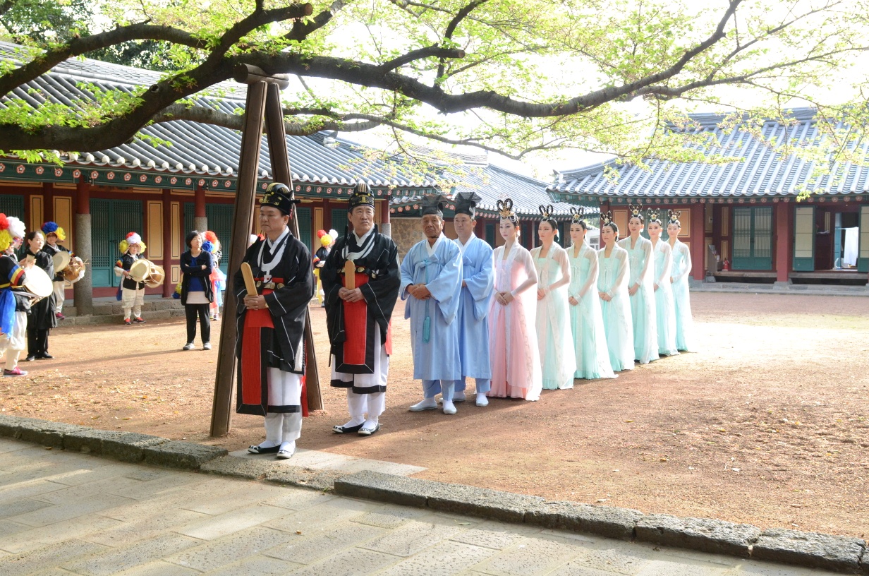 제52회 도민체전 성화채화(2018. 4. 12 삼성혈)