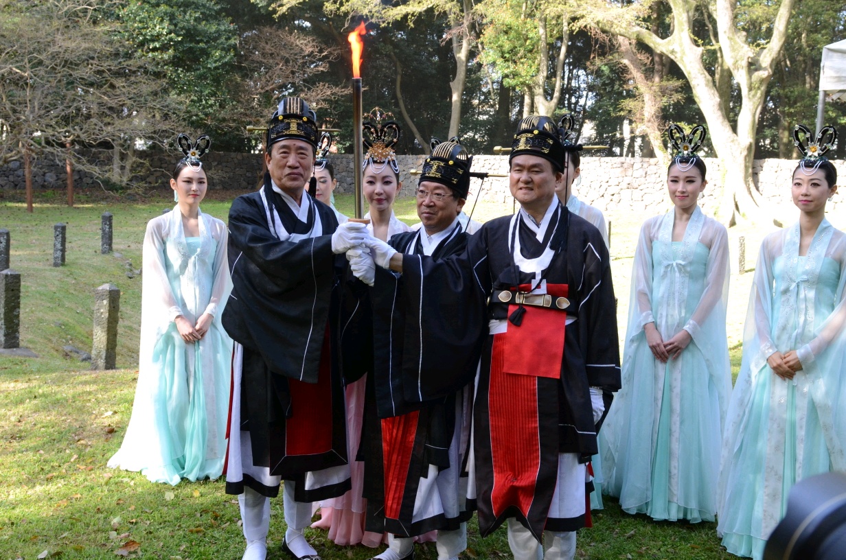 제52회 도민체전 성화채화(2018. 4. 12 삼성혈)