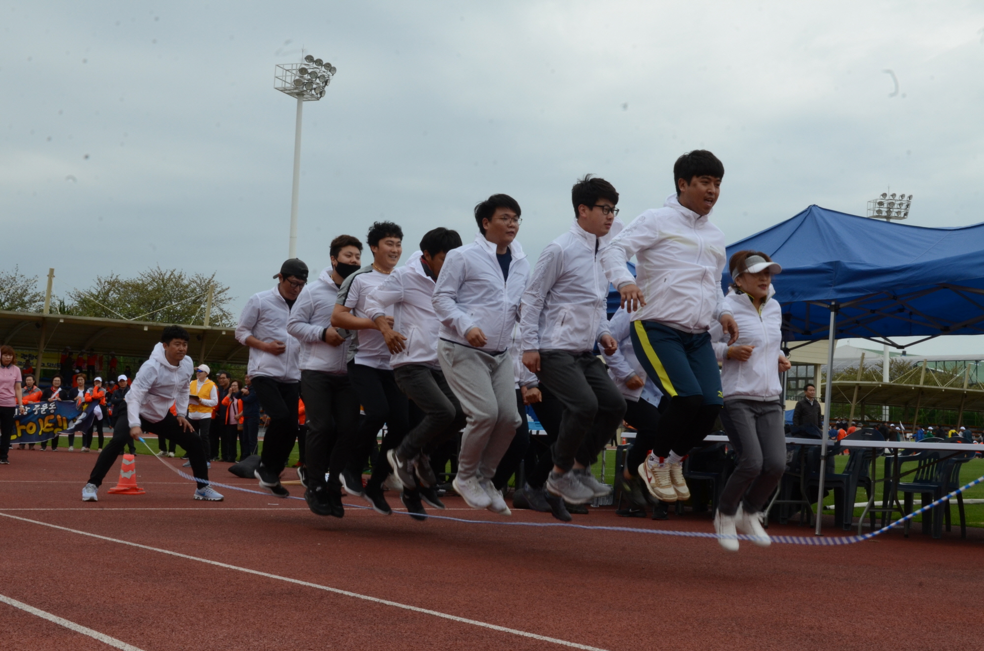 제52회 제주도민체전 대회1일차 경기(4.13 애향운동장 민속경기 줄넘기)