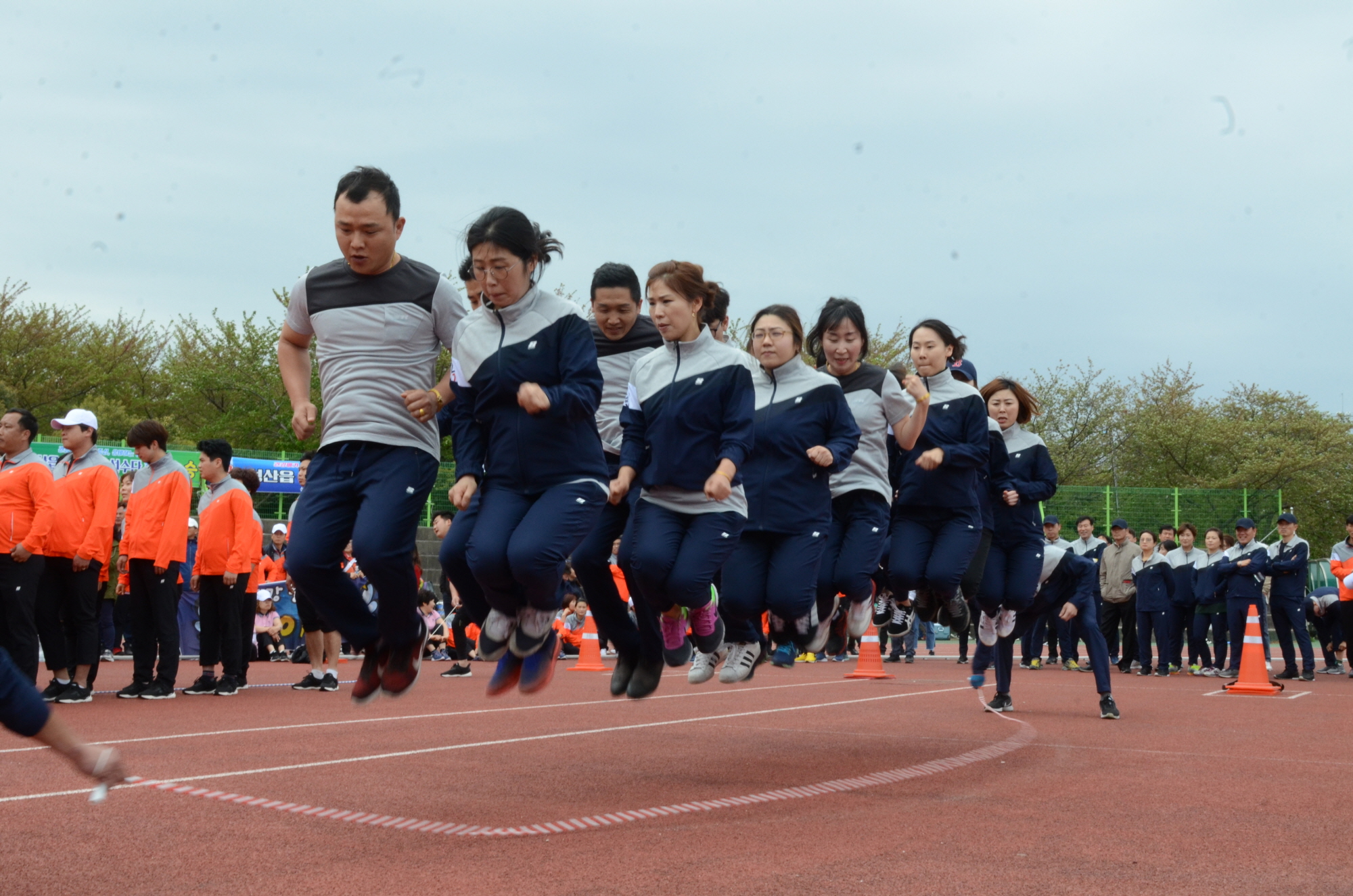 제52회 제주도민체전 대회1일차 경기(4.13 애향운동장 민속경기 줄넘기)
